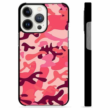 iPhone 13 Pro Beskyttende Cover - Pink Camouflage