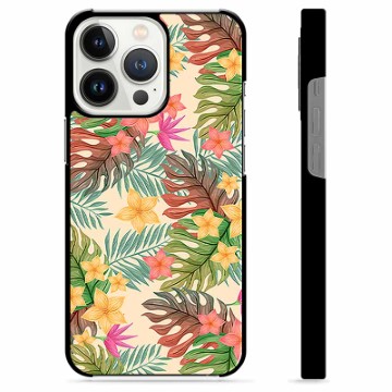 iPhone 13 Pro Beskyttende Cover - Lyserøde Blomster