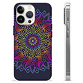 iPhone 13 Pro TPU Cover - Farverig Mandala