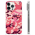 iPhone 13 Pro TPU Cover - Pink Camouflage