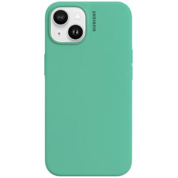 iPhone 14 Nudient Base Silikone Cover - Mintgrøn