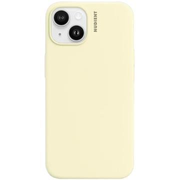 iPhone 14 Nudient Base Silikone Cover - Gul