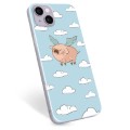 iPhone 14 Plus TPU Cover - Flyvende Gris