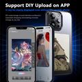 iPhone 14 Pro DIY E-InkCase NFC-etui - sort