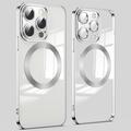 iPhone 14 Pro Magnetisk Hybrid Cover - Sølv