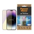 iPhone 14 Pro Max PanzerGlass Ultra-Wide Fit Anti-Blue Light EasyAligner Hærdet Glas