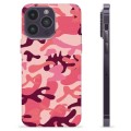 iPhone 14 Pro Max TPU Cover - Pink Camouflage