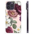 iPhone 14 Pro Max TPU Cover - Romantiske Blomster