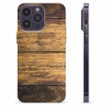 iPhone 14 Pro Max TPU Cover - Træ