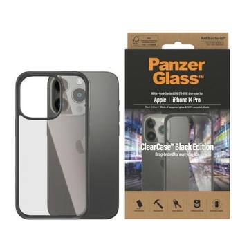 iPhone 14 Pro PanzerGlass ClearCase Antibakteriel Cover - Sort / Klar