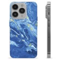 iPhone 14 Pro TPU Cover - Farverig Marmor