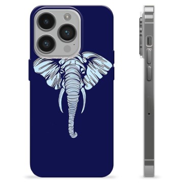 iPhone 14 Pro TPU Cover - Elefant