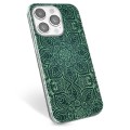 iPhone 14 Pro TPU Cover - Grøn Mandala