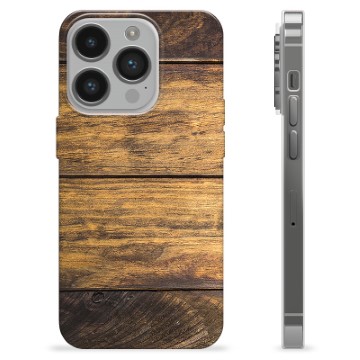 iPhone 14 Pro TPU Cover - Træ