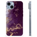 iPhone 14 TPU Cover - Gylden Plomme