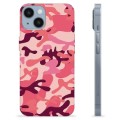 iPhone 14 TPU Cover - Pink Camouflage