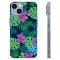 iPhone 14 TPU Cover - Tropiske Blomster