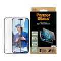 iPhone 15/16 PanzerGlass Gaming Ultra-Wide Fit EasyAligner Skærmbeskyttelse Hærdet Glas - 9H - Sort kant