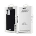 iPhone 15 DKNY Liquid Silicone Metal Logo Cover - Magsafe-kompatibel