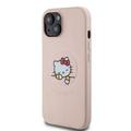 iPhone 15 Hello Kitty Kitty Asleep MagSafe Cover - Lyserød