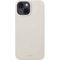 iPhone 15 Holdit Silikone Cover - Lys Beige