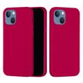 iPhone 15 Liquid Silicone Cover - Hot Pink