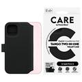 iPhone 15 PanzerGlass Care Tango 2-i-1 pungetui - MagSafe-kompatibel - Sort