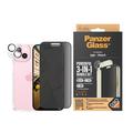 iPhone 15 PanzerGlass Privacy 3-i-1-pakke