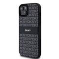 iPhone 15 Plus DKNY Repeat Pattern Tonal Stripe Cover - Sort