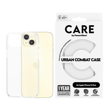 iPhone 15 Plus PanzerGlass Care Urban Combat Cover - Gennemsigtig