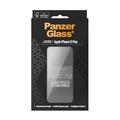 iPhone 15 Plus PanzerGlass Ceramic Protection Ultra-Wide Fit EasyAligner Skærmbeskytter - 9H - Sort kant