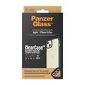 iPhone 15 Plus PanzerGlass ClearCase D3O Bio Cover - sort / klar