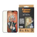 iPhone 15 Plus PanzerGlass EyeCare Ultra-Wide Fit EasyAligner Skærmbeskyttelse Hærdet Glas - Sort kant