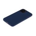iPhone 15 Pro Anti-Fingeraftryk Mat TPU Cover - Mørkeblå