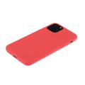 iPhone 15 Pro Anti-Fingeraftryk Mat TPU Cover - Rød