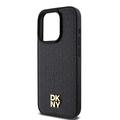 iPhone 15 Pro DKNY Repeat Pattern Stack Logo Cover - MagSafe-kompatibel