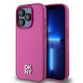 iPhone 15 Pro DKNY Repeat Pattern Stack Logo Cover - MagSafe-kompatibel - Pink