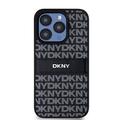 iPhone 15 Pro DKNY Repeat Pattern Tonal Stripe Cover - Sort