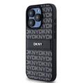 iPhone 15 Pro DKNY Repeat Pattern Tonal Stripe Cover - Sort