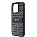 iPhone 15 Pro DKNY Repeat Pattern Tonal Stripe Cover - Sort