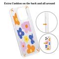 iPhone 15 Pro Fashion TPU Cover - farverige blomster