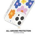 iPhone 15 Pro Fashion TPU Cover - farverige blomster