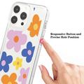 iPhone 15 Pro Fashion TPU Cover - farverige blomster