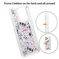 iPhone 15 Pro Fashion TPU Cover - musikalske noter