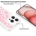 iPhone 15 Pro Fashion TPU Cover - Pink Leopard