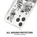 iPhone 15 Pro Fashion TPU Cover - Rose omrids