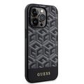 iPhone 15 Pro Guess G Cube Mag-etui - sort