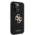 iPhone 15 Pro Guess Perforeret 4G Glitter Logo Cover