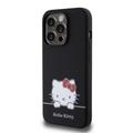 iPhone 15 Pro Hello Kitty Daydreaming Liquid Silikone Cover - Sort