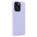 iPhone 15 Pro Holdit Silikone Cover - lavendel